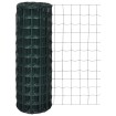 Set de euro valla acero verde 10x1 m