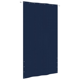 Toldo para balcón de tela oxford azul 160x240