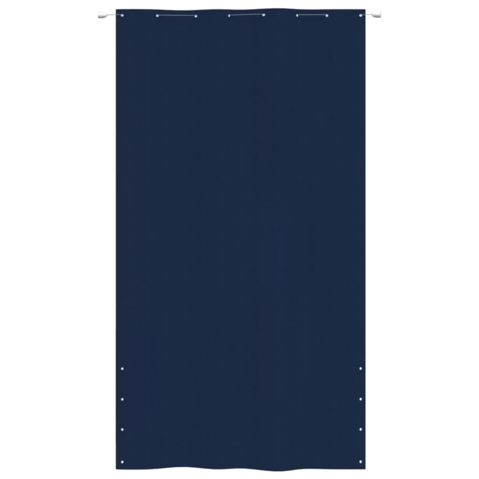 Toldo para balcón de tela oxford azul 160x240