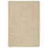 Alfombra peluda antideslizante color crema 120x170
