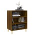 Aparador madera de ingeniería marrón roble 57x35x70