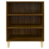 Aparador madera de ingeniería marrón roble 57x35x70