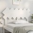 Cabecero de cama madera maciza de pino blanco 132x3x81