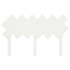 Cabecero de cama madera maciza de pino blanco 132x3x81