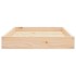 Cama para perros madera maciza de pino 71,5x49x9