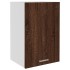 Mueble de TV colgante madera marrón roble 39,5x31x60