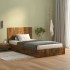 Cabecero cama madera contrachapada roble ahumado 120x1,5x80