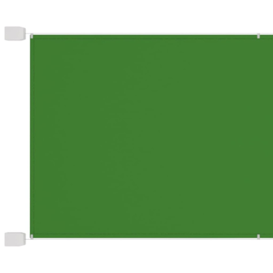 Toldo vertical verde claro 180x420 cm tela