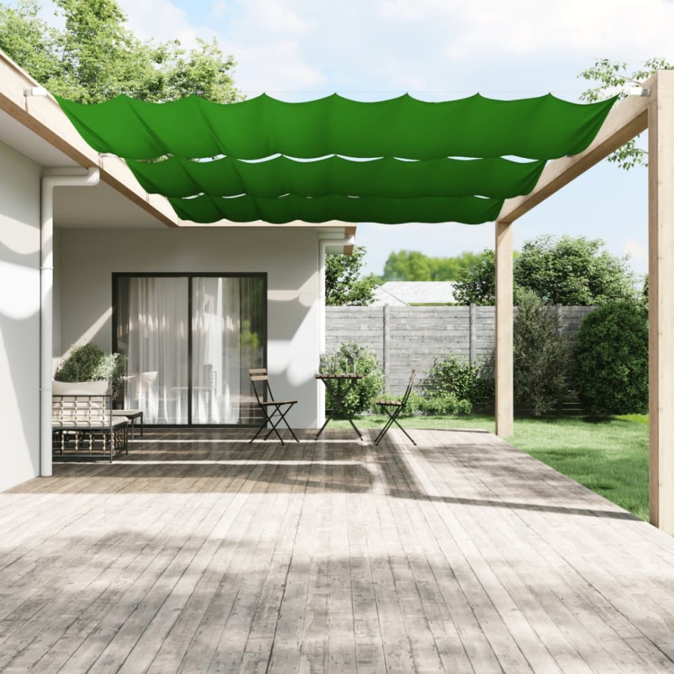 Toldo vertical tela oxford verde claro 250x420