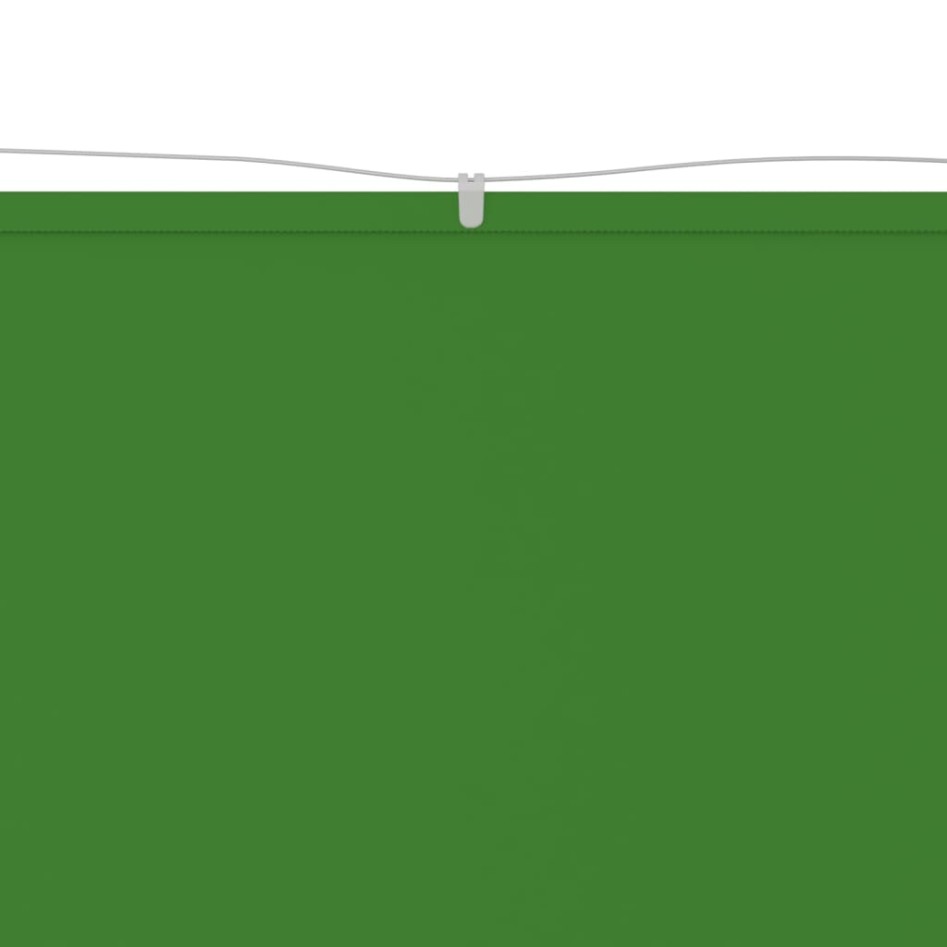 Toldo vertical tela oxford verde claro 250x420