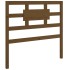 Cabecero de cama madera maciza pino marrón miel 80,5x4x100