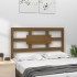 Cabecero de cama madera maciza pino marrón miel 80,5x4x100