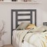 Cabecero de cama madera maciza de pino gris 81x4x100