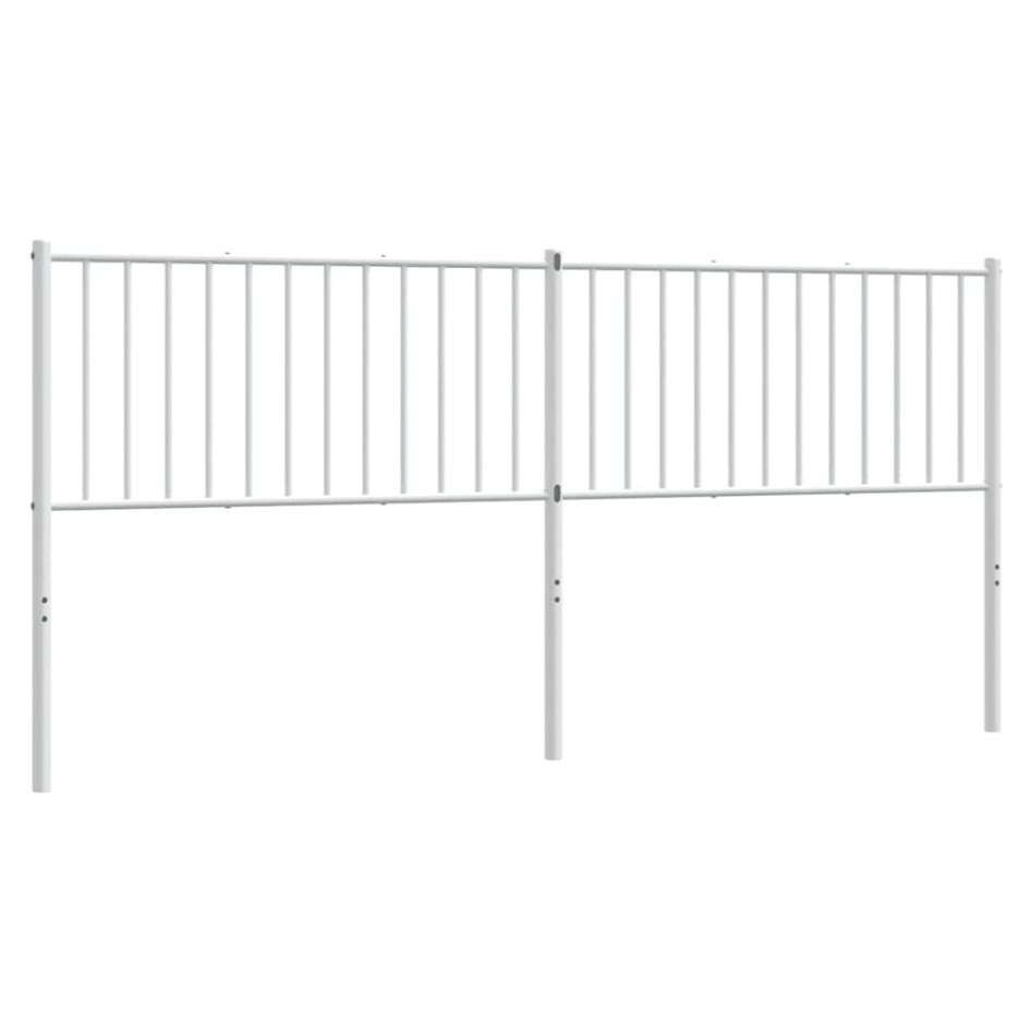 Cabecero de metal blanco 193