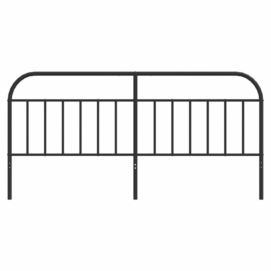 Cabecero de metal negro 193