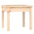 Banco de jardín madera maciza de pino 50x44x45