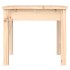 Banco de jardín madera maciza de pino 50x44x45