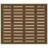 Cabecero cama pared madera maciza pino marrón miel