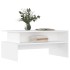 Mesa de centro madera de ingeniería blanco 90x55x42,5