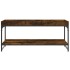 Mesa de centro madera de ingeniería roble ahumado 100x49x45