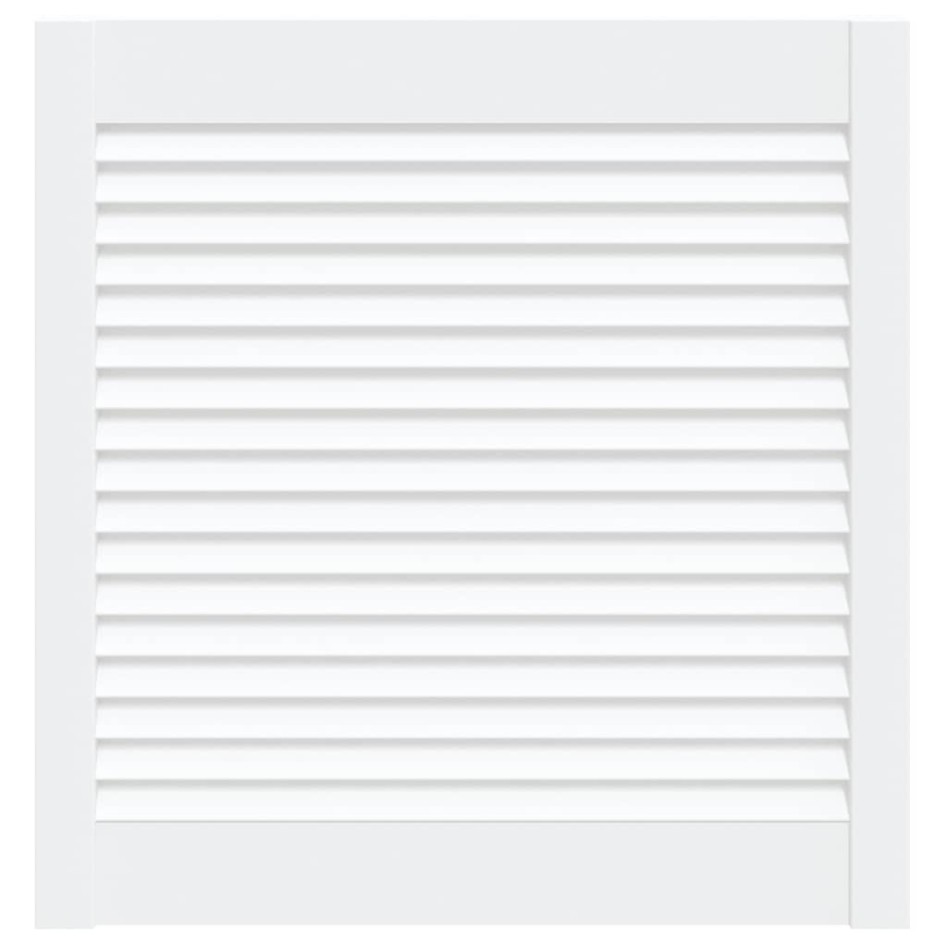 Puerta de armario de lamas madera pino blanco 61,5x59,4