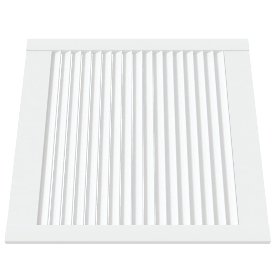 Puerta de armario de lamas madera pino blanco 61,5x59,4