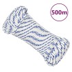 Cuerda de barco polipropileno blanco 3 mm 500 m