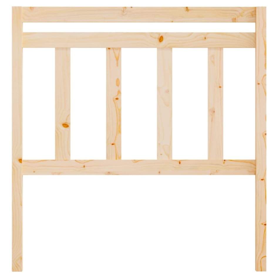 Cabecero de cama madera maciza de pino 106x4x100