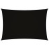 Toldo de vela rectangular tela Oxford negro 2,5x4,5