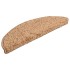 Alfombrillas de escalera 10 unidades beige 56x17x3