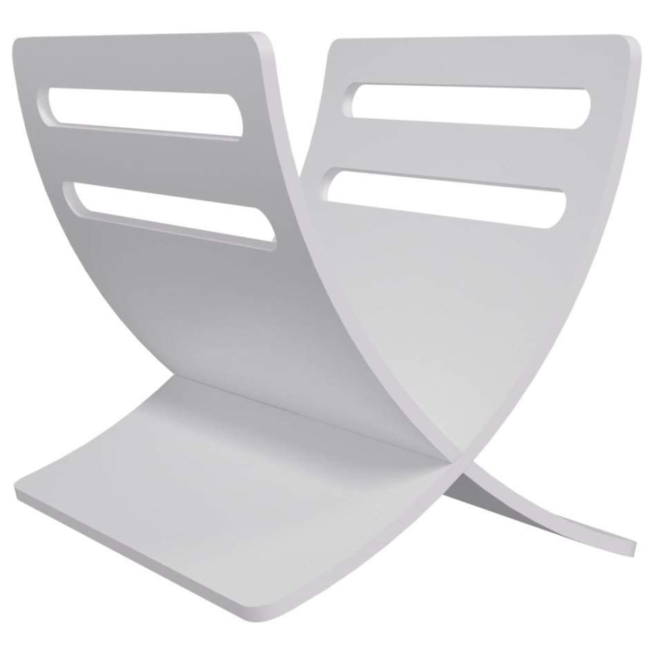 Revistero de madera de pie