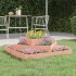 Jardinera de madera maciza de abeto douglas 83x83x27