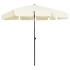 Sombrilla de playa amarillo arena 200x125