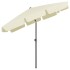 Sombrilla de playa amarillo arena 200x125