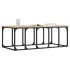 Mesa de centro madera de ingeniería roble Sonoma 100x50x35,5