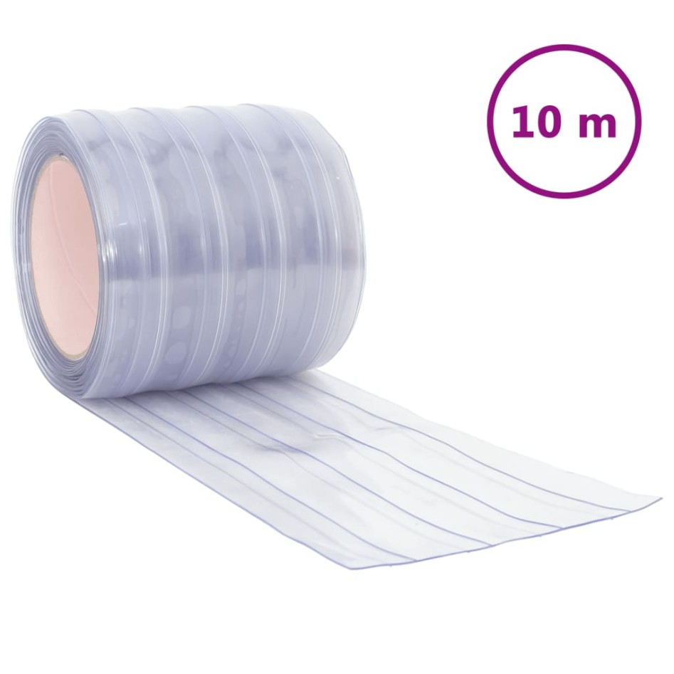 Burlete para puerta PVC transparente 200x1,6 mm 10