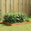 Jardinera acero corten 100x100x26 cm