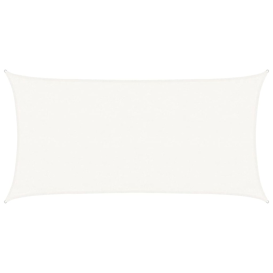 Toldo de vela blanco HDPE 160 g/m² 3x6