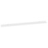 Estantes de pared 2 unidades blanco 115x9x3