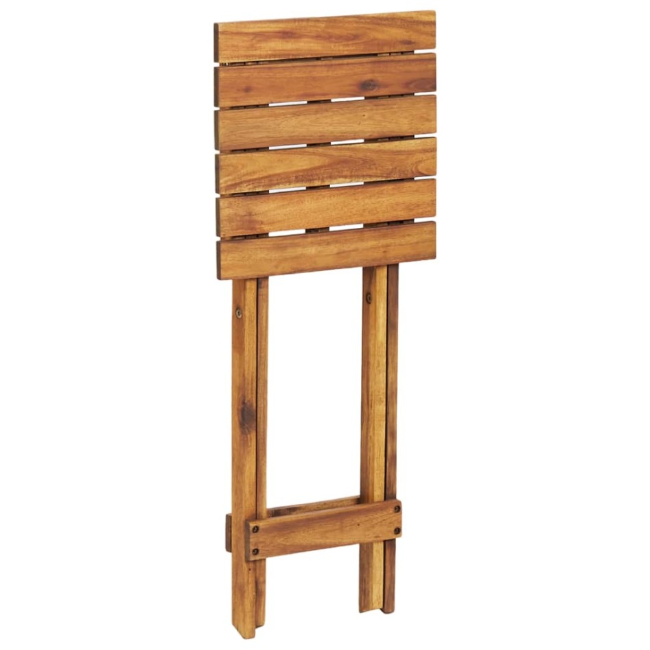 Soporte para plantas de madera maciza de acacia 30x30x67