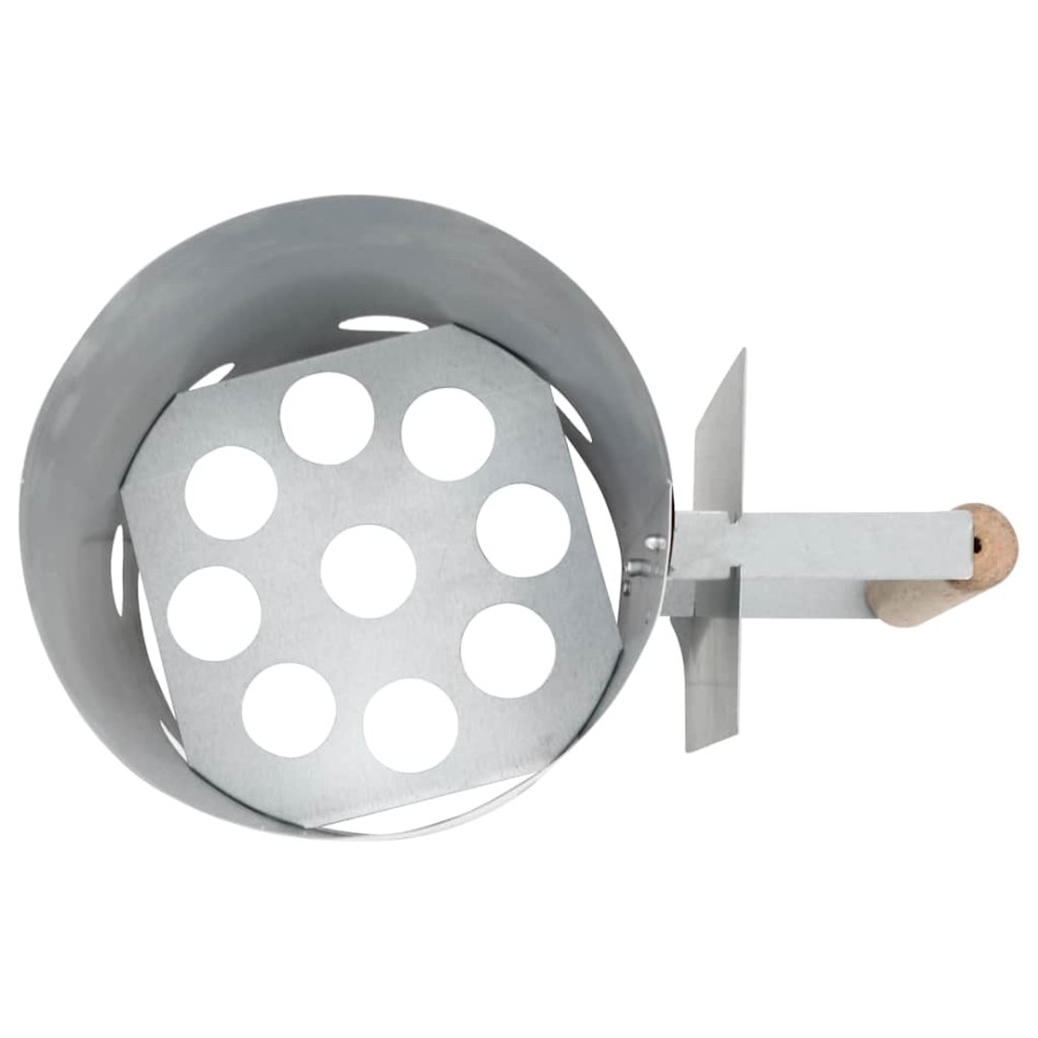 Encendedor de barbacoa de carbón de acero