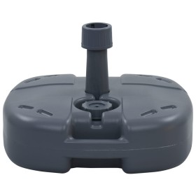 Base de sombrilla portátil rellenable con arena/agua