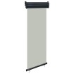 Toldo lateral de balcón gris 65x250 cm