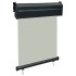 Toldo lateral de balcón gris 65x250
