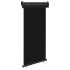 Toldo lateral de balcón negro 85x250