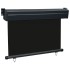 Toldo lateral de balcón negro 85x250