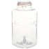 Dispensador de agua XXL con grifo vidrio transparente 8