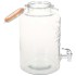 Dispensador de agua XXL con grifo vidrio transparente 8