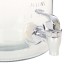 Dispensador de agua XXL con grifo vidrio transparente 8