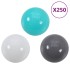 Bolas de juego multicolor 250